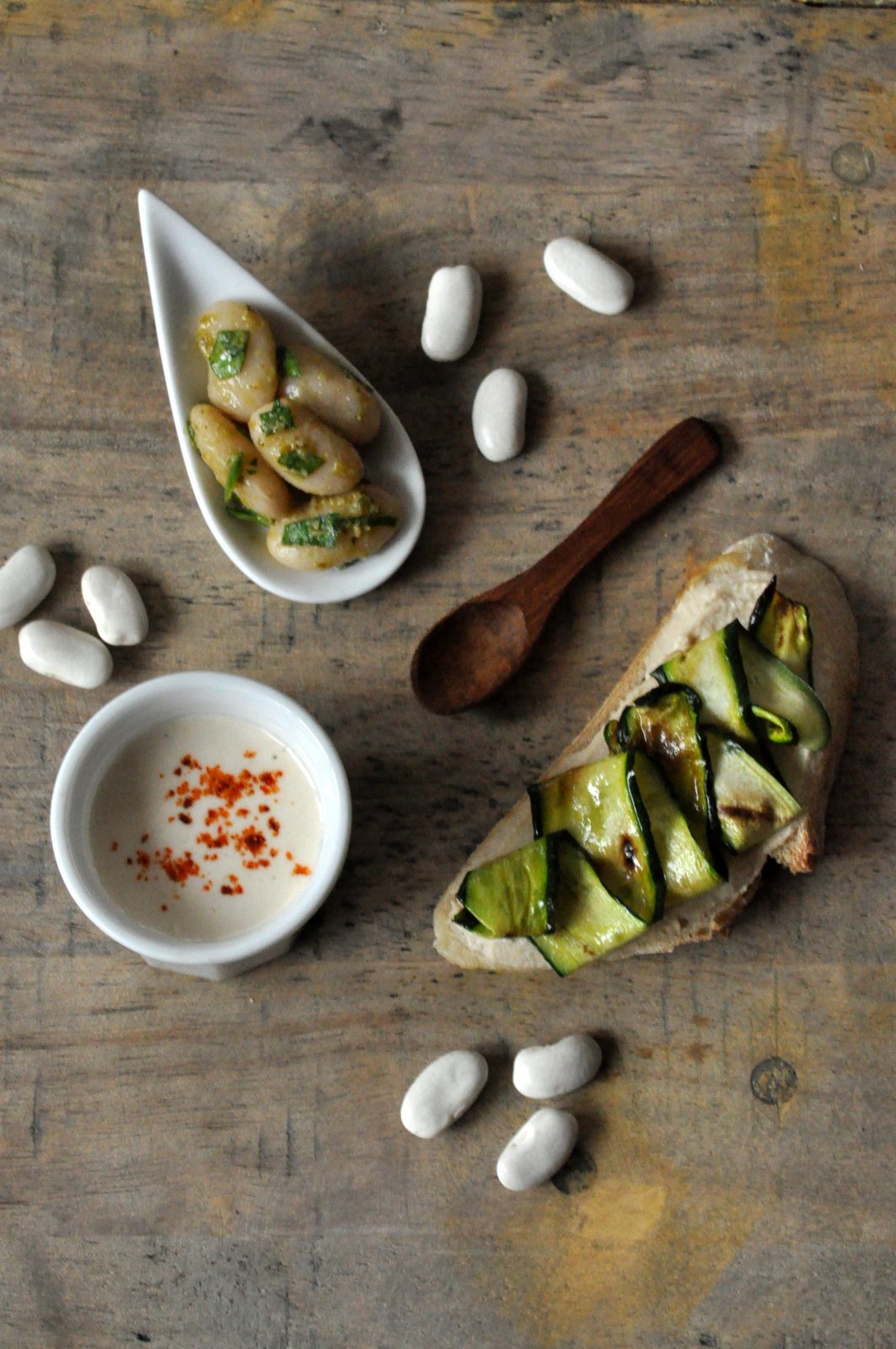 Trio de tapas- Haricot Tarbais - Pascale Weeks